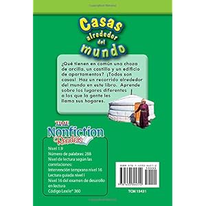 Casas alrededor del mundo (Homes Around the World) (Spanish Version) (TIME FOR KIDS® Nonfiction Readers) (Spanish Edition)