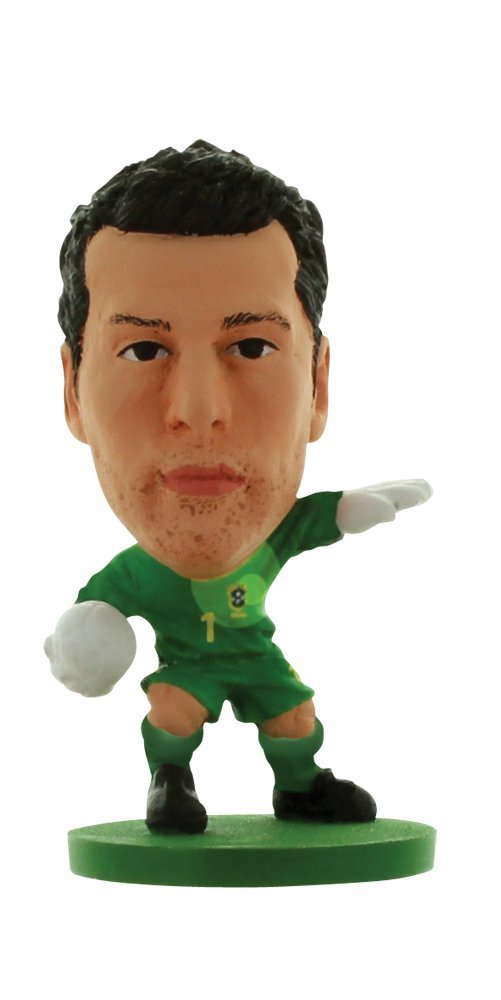 SoccerStarz - Brazil Julio Cesar - Home Kit