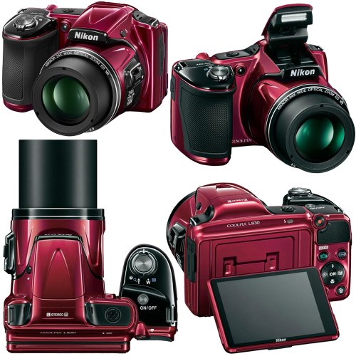 Nikon COOLPIX L830 16 MP CMOS Digital Camera with 34x Zoom NIKKOR Lens