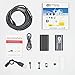 Wireless Endoscope, GOODAN Updated 1200P WiFi Borescope Inspection Camera 2.0MP HD Snake Camera 8 adjustable LED Light for both Android and IOS Smartphone,iPhone,Samsung,Tablet,PC - Black(16.5 FT)
