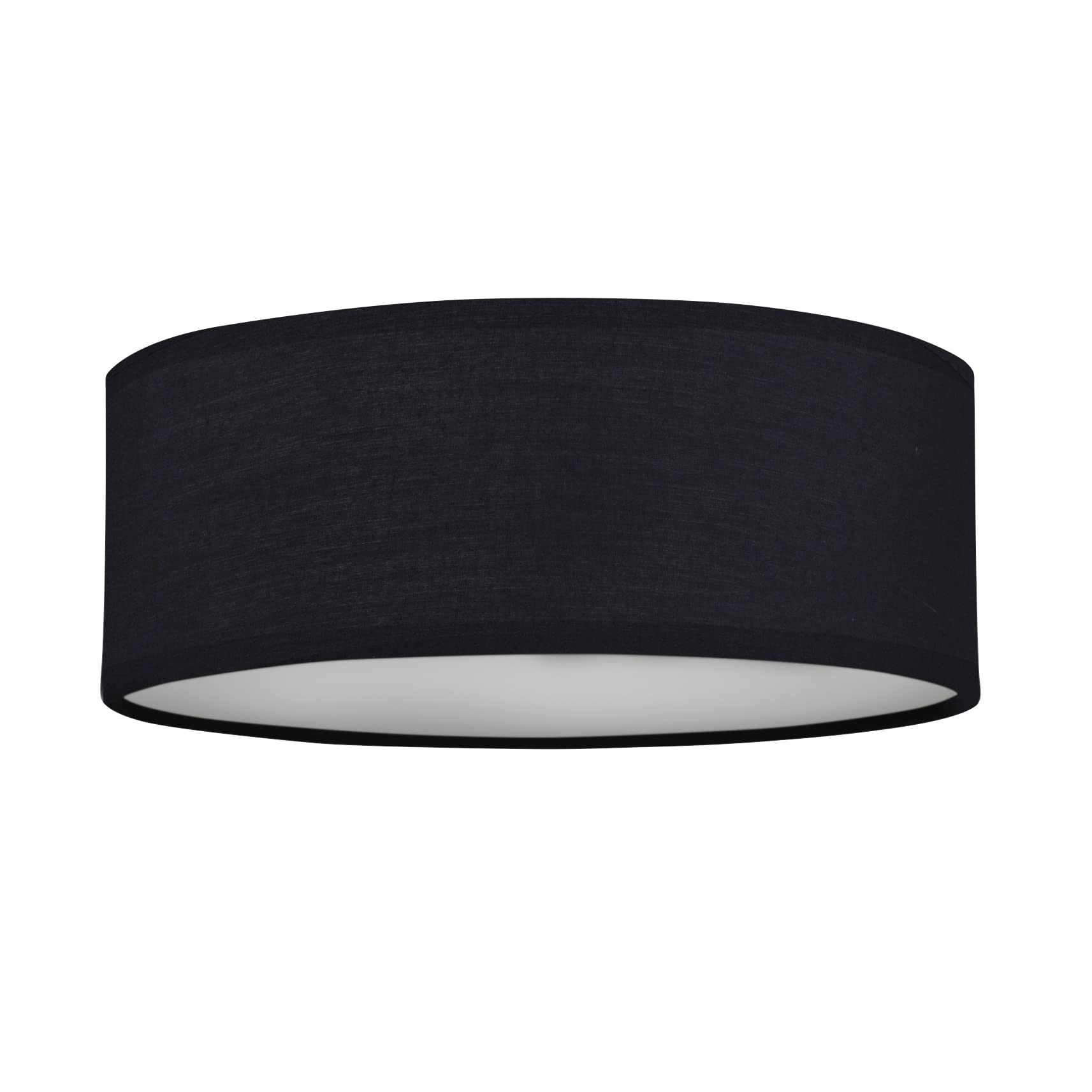 Smartwares Ceiling Light, Black, 30 cm, 2 x E14 Bulb Fittings, Suitable for LED Bulbs