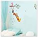 xiaoyanzi99 Removable Vinyl Wall Sticker Mural Decal Art Winnie The Pooh Swinging Wall Decal