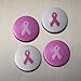Officemate Breast Cancer Awareness Medium Size Magnets, Pack of 15, Pink/White (08912)