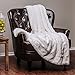 Chanasya Faux Fur Bed Blanket | Super Soft Fuzzy Light Weight Luxurious Cozy Warm Fluffy Plush Hypoallergenic Throw Blanket for Bed Couch Chair Fall Winter Spring Living Room (Queen)- White