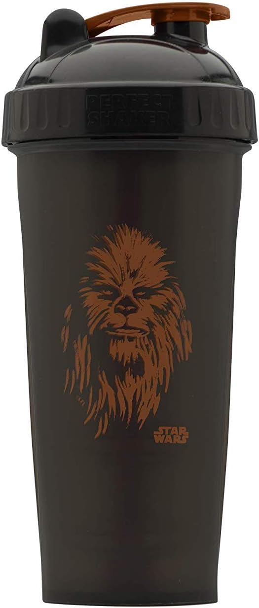 Performa Shaker - Star Wars Original Series Collection, Best Leak Free Bottle with Actionrod Mixing Technology for Your Sports & Fitness Needs! Dishwasher and Shatter Proof (Chewbacca)(28oz)