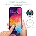 [2 Pack] KATIAN Compatibe Samsung Galaxy A30/A50 Screen Protector, HD Full Coverage Protector[Anti-Scratch] [No-Bubble], 9H Tempered Glass Film for Samsung Galaxy A30/A50 [Black]