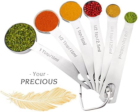 Your Precious Stainless Steel Measuring Spoons