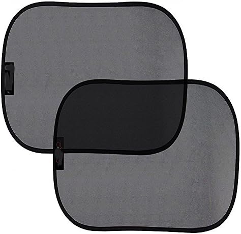 Car Window Shade ( 2 Pack ) ,Cling Sunshade For Car Windows Protect your baby in the back seat from sun glare and heat. Blocks over 99% of harmful UV