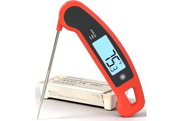 Lavatools Javelin® PRO Classic Ultra-Fast 2-Second Professional Digital Instant Read Meat Thermometer for Grill and Cooking,