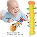 Jcobay Baby Toys Musical Caterpillar Stuffed Crawler Toy Soft Tummy Time Toy with Ruler Bells Rattle Crinkle Educational Interactive Plush Toy for Infant Newborn Boys Girls Toddler 3-12 6 Months Gift