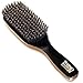 Torino Pro Medium Wave Brush by Brush king - #1600- Duet collection different color on each side- Extra long bristles - 9 Row 360 wave brush