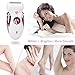 Hair Epilator, Buture Womens Epilator Cordless 4 IN 1 Electric Hair Remover Razor Shaver with Bikini Trimmer Callus Remover Hair Care Wet or Dry …