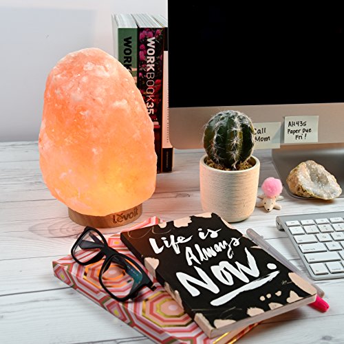 Levoit Salt Lamp, Himalayan / Hymilain Sea Salt Lamps, Pink Crystal