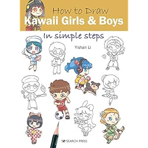 How to Draw Kawaii Girls and Boys in Simple Steps
