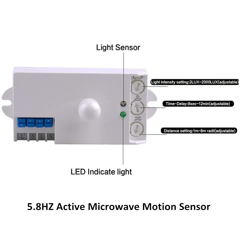 Amazon.com: sensky bs029 a 110 V Sensor de microondas ...
