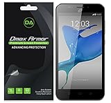 [6-Pack] Dmax Armor- ZTE Quartz Z797C Screen Protector Anti-Bubble High Definition Clear Shield - Lifetime Replacements Warranty- Retail Packaging