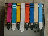 Ernie Ball Rainbow Polypro Guitar Strap 2 Inch Black Leather Ends view 4