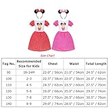 IBTOM CASTLE Toddler Girl Polka Dots Party Fancy Costume Tutu Dress up Dance Leotard Gymnastic Cosplay Cartoon Ear Headband