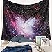 SYNEE Galaxy Stars Wall Tapestry Outer Space and Starry Night Sky Tapestry 3D Universe Tapestry Milky Way Psychedelic Art Decor Wall Hanging for Living Room Bedroom Dorm (XL 70.9