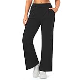JOYCATCH Wide Leg Work Pants for Woman Stretchy Office Slack Dress Pants Business Trousers with Pockets