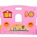 Costzon Baby Playpen, Kids 8 Panel Foldable Kids Safety Activity Center Playard w/Non-Slip Rubber Mats, Adjustable Shape, Picture House, Play Phone, Portable for Indoor Outdoor (Pink, 8 Panel)
