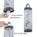Plastic Bag Holder Sulimy Dispensers Folding Mesh Garbage Bags 2pcs Hanging Storage Bag Trash bags Holder Organizer Recycling Grocery Pocket Containers with 2 Hooks for Home and Kitchen Grey & Green