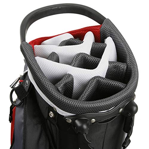 Powerbilt TPS Dunes 14-Way Black/Blue Stand Golf Bag (Black/Blue) (Renewed)