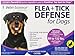 VetriScience Laboratories Flea + Tick Defense for 89 to 132-Pound Dogs and Puppies, 3 Doses