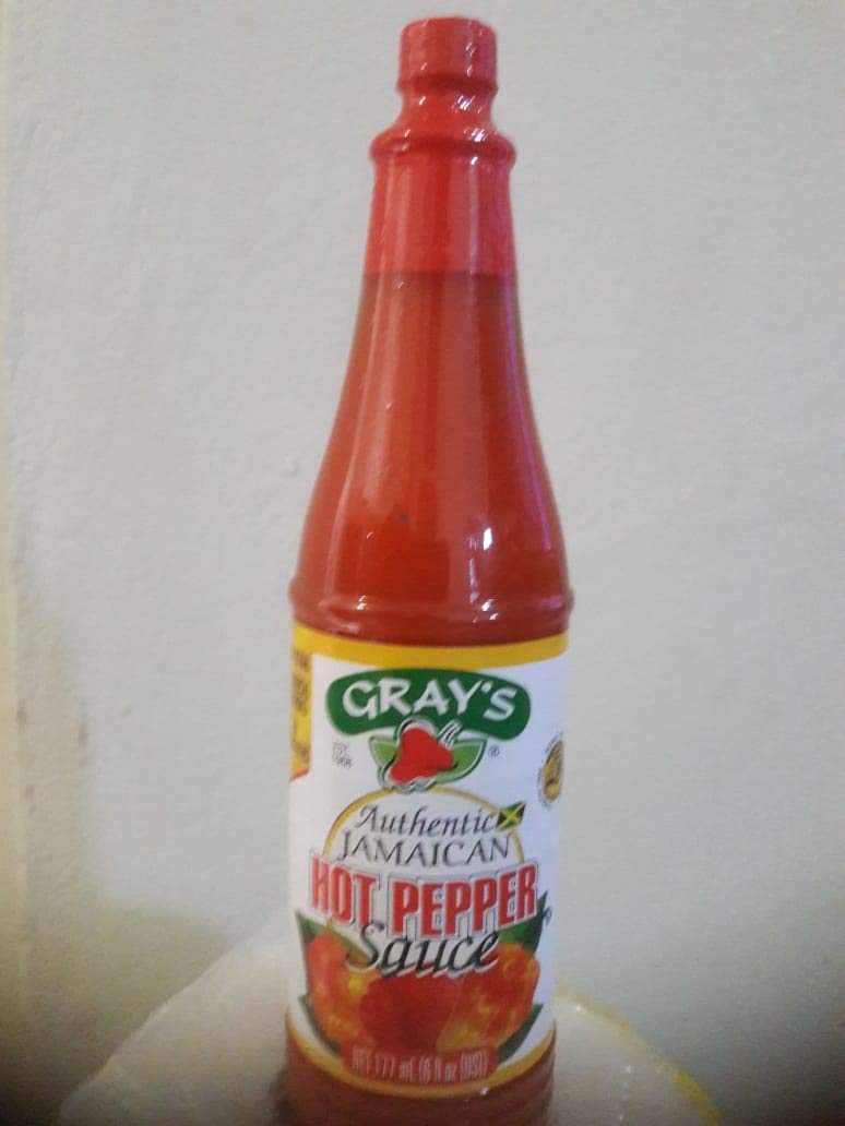 Jamaican Gray's authentic hot pepper sauce 6fl oz Grocery