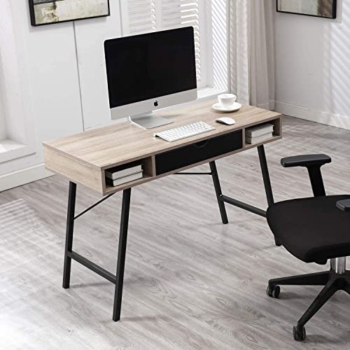 Bonzy Home Office Computer Desk with Drawer Student Writing Study Table