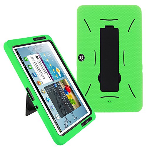 Galaxy tab 2 10.1 case kiq (tm) heavy duty hybrid silic…