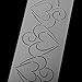 Jili Online 3 Pieces Plastic Stencil Quilting Template for DIY Patchwork Sewing Craft Tool