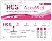 AccuMed 25-Count Pregnancy (HCG) Test Strips, Clear and Accurate Results, FDA Approved and Over 99% Accurate