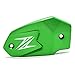 CNC Aluminum Oil Cup Front Brake Fluid Reservoir Cap Cover For Kawasaki Z900 Z800 Z650 ER6N ER6F Versys 650 Ninja 650 (Green)