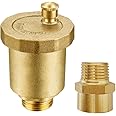 BesNPT Brass 1/2" NPT Male Air Vent Valve Automatic Float Valve Air Release Air Bleeder Valve
