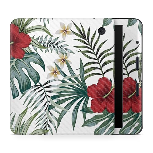 Carbon Fiber E-Reader Skin Compatible with Kobo Libra Colour (2024) - Tropical…