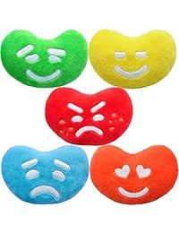 Paquete de regalo de The Cup – Jelly Belly Candy Raspberries y Blackberries Jelly Beans, bolsa de 2 libras – con Jelly Belly Emoji Mini peluche