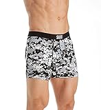 Saxx Underwear Vibe Men's Boxer Briefs Ballpark Pouch Arctic Camo Small