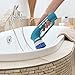 Metapo Power Scrubber PS300 with 2 Super High Capacity 2100mAH Batteries, 5 Brushes and 1 Scouring Pad for Bathroom, Shower, Kitchen and BBQ Grill