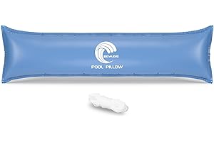 BEWAVE Pool Pillow, Winterizing Air Pillow for Above Ground Winter Swimming Pool Covers, 4 x 15 Ft