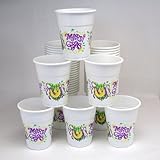 Mardi Gras Disposable Cups : package of 50