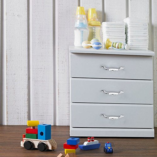 image for Yosooo Rhinestone Crystal Cabinet Pulls Solid Aluminium Alloy Handles 