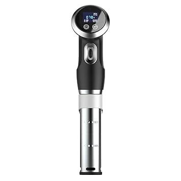 Sous Vide Stick 1000W, Präzisionskochtopf 0°C-95°C, Immersion Zirkulator Edelstahl, Thermostat mit Genauem Temperatur, Digita