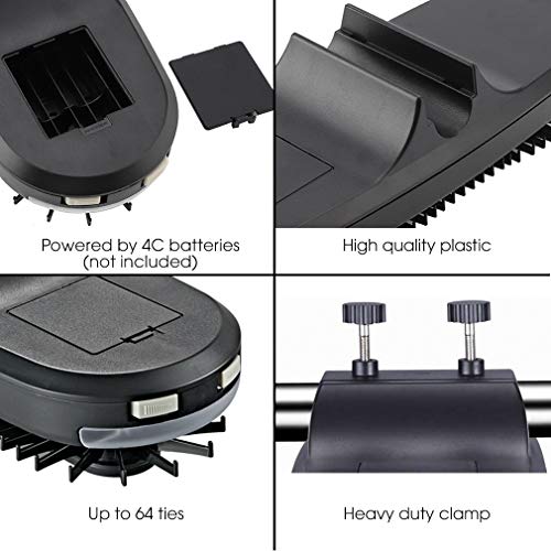 Aniva Tie Rack Motorized Revolving Organizer, Holder, Hanger for Men