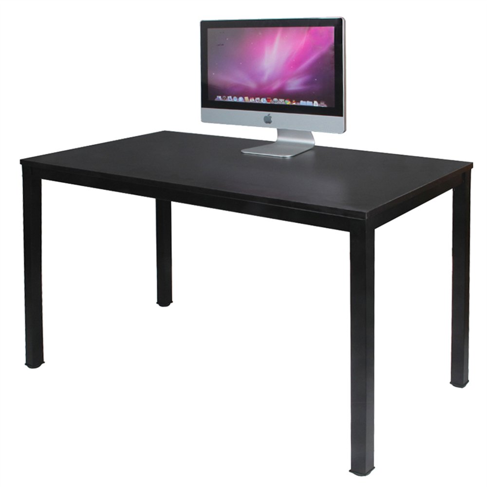 Best simple black writing desk 47