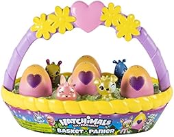 Hatchimals CollEGGtibles - Spring Basket with 6 Hatchimals CollEGGtibles