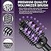 Aokebeey Hair Dryer Brush, 5 in 1 Multifunctional Hot Air Styler Brush, One-Step Hair Dryer & Volumizer Hair Brush Dryer, Professional Hair Round Brush Blow Dryer Brush for All Hair Typesthumb 4