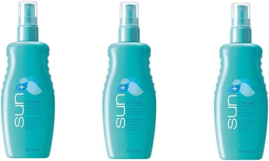 3 x Avon Sun+ Cooling After Sun Spray Lotion - Hydrating Relief