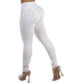 Moda Xpress High Waisted Butt Lifting Jeans for Women - Colombian Design Jeans Levanta Cola