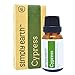 Simply Earth Cypress Essential Oil 15 ml, 100% Pure Therapeutic Grade
